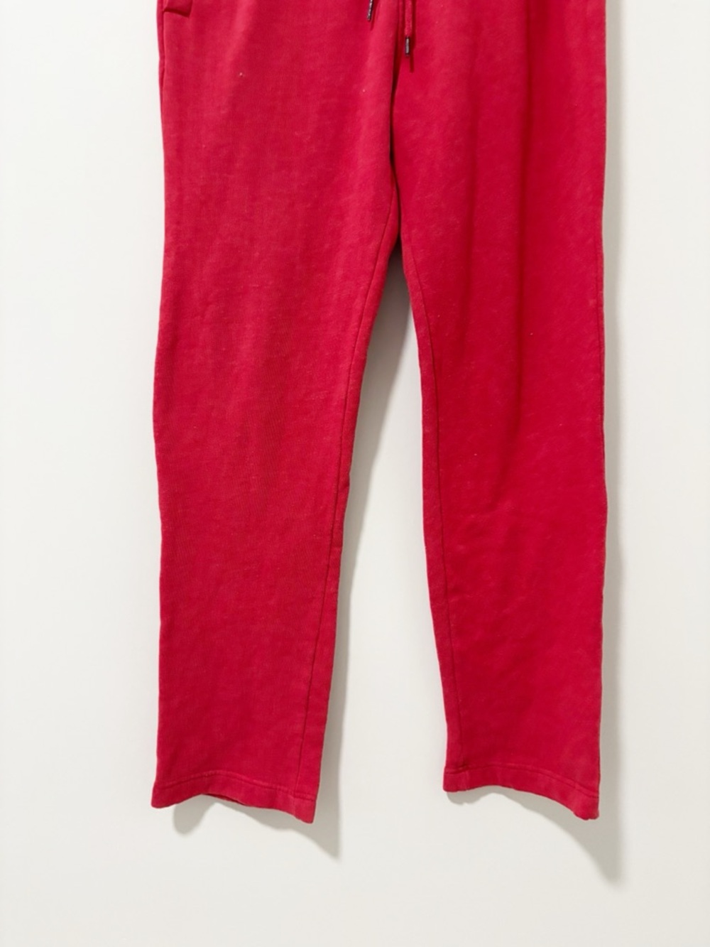 Hollister Drawstring Sweatpants Men's Bright Red Loungewear Preppy Athleisure - Picture 3 of 11